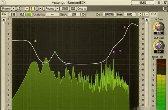 Voxengo HarmoniEQ中文版下载