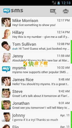 mysms - Text anywhere