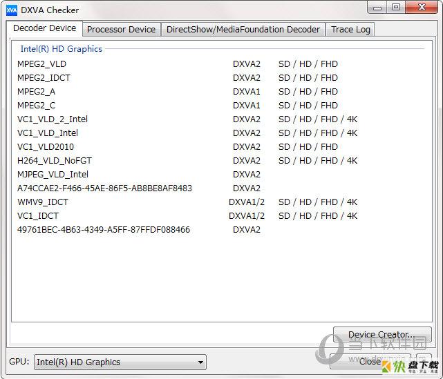 DXVA Checker下载