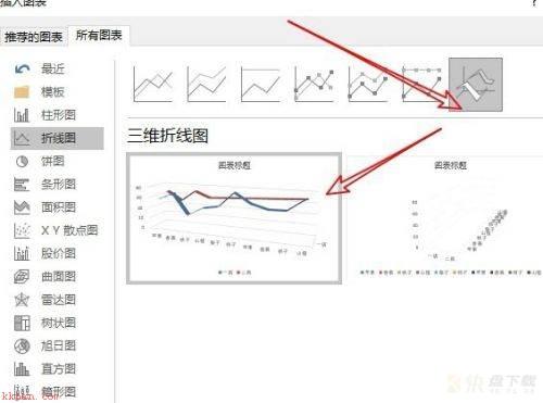 三维折线图