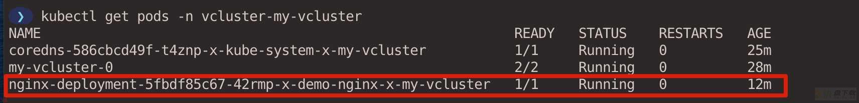 vcluster